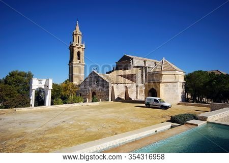 Estepa, Spain - November 13, 2008 - View Of Santa Maria Parish Church (iglesia Parroquial De Santa M