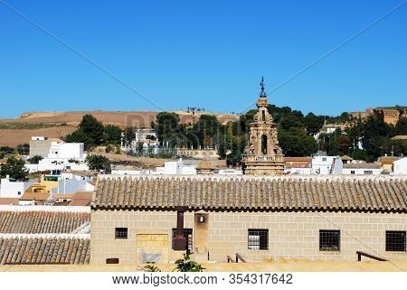 Osuna, Spain - November 13, 2008 - Elevated View Of The Museum Of Sacred Art And The Incarnation Mon