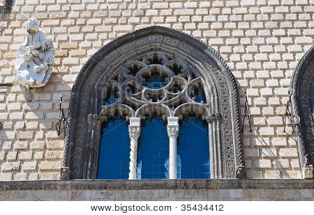 Vitelleschi palác. Tarquinia. Lazio. Itálie.