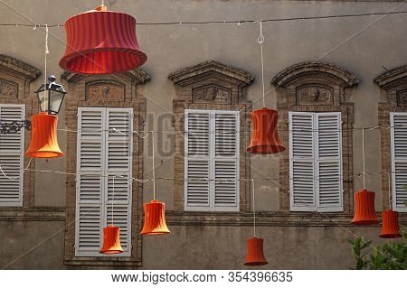 Montefiore Dell Aso, Medieval Town In Ascoli Piceno Province, Marches, Italy