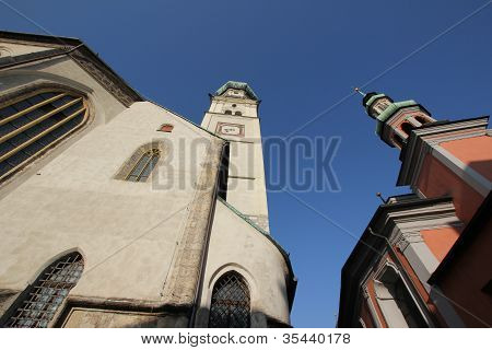 Church St, Nikolaus, Hall in Tirol, Rakousko