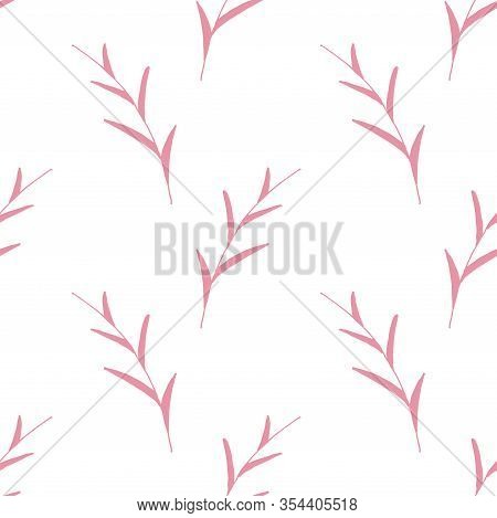 Design Template. Vector Decorative Background. Textile Design Texture. Wedding Floral Set. Modern Ab