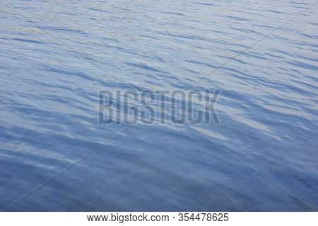 Water, Lake, Wave, Background. River Water Texture. Glare And Reflective Surface Water In River. Wat