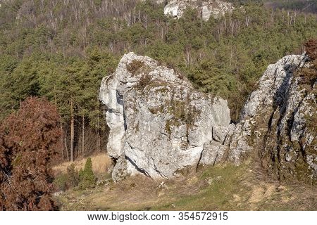 Góra Zborów (berkowa Góra) - A Rocky Hill Within The Village Of Podlesice In The Śląskie Voivodeship