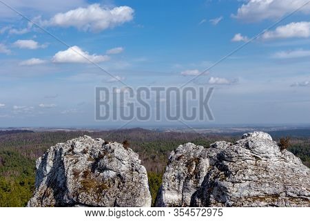Góra Zborów (berkowa Góra) - A Rocky Hill Within The Village Of Podlesice In The Śląskie Voivodeship