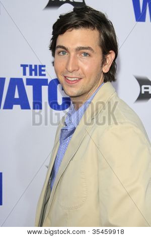LOS ANGELES - 23 de JUL: Nicholas Braun en el estreno de 