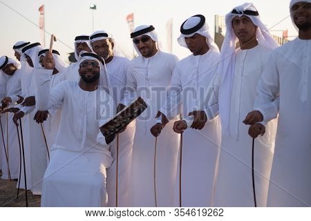 Men  Perfume Yola Dance In Western Region Abu Dhabi In February 12, 2015