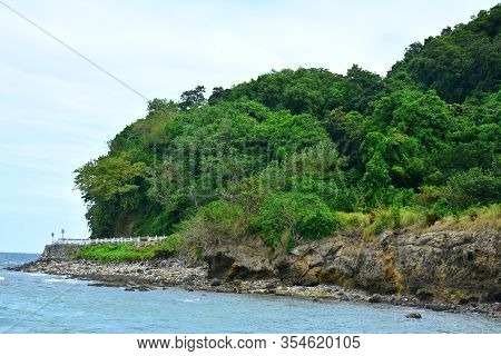 Corregidor Island Boat Dock In Cavite, Philippines. Corregidor Is An Island Located At The Entrance 