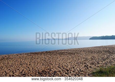 Summer Morning At Vätterstrand, Lake Vättern, Jönköping, Sweden
