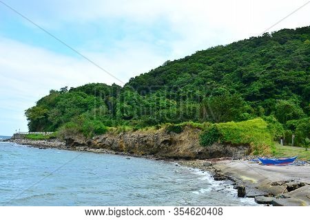 Corregidor Island Boat Dock In Cavite, Philippines. Corregidor Is An Island Located At The Entrance 