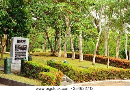 Cavite, Ph - Dec. 3: Japanese Garden Of Peace Marker At Corregidor Island On December 3, 2016 In Cav