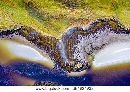 The Paradisiac Coast Between Lettermacaward And Portnoo In County Donegal - Ireland.