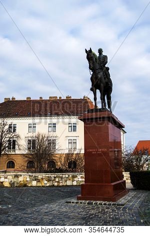 Budapest, Hungary - November 25, 2019: Artur Gorgei, Hungarian Military Leader Renowned For Being On