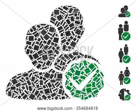 Dotted Mosaic Based On Boys Only. Mosaic Vector Boys Only Is Formed With Random Rectangle Items. Bon