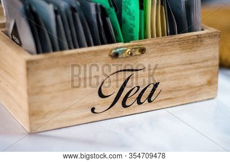 Candy Bar. Table With Sweets, Candies, Dessert