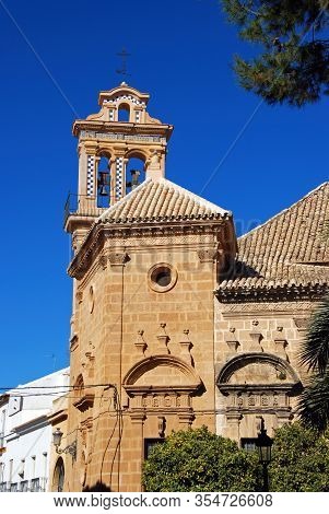 View Of Santo Domingo Church (iglesia De Santo Domingo), Osuna, Seville Province, Andalucia, Spain, 