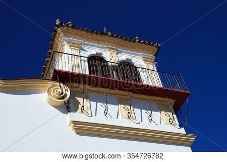 View Of The Marques Gomera Palace (palacio Del Marques De La Gomera), Osuna, Seville Province, Andal