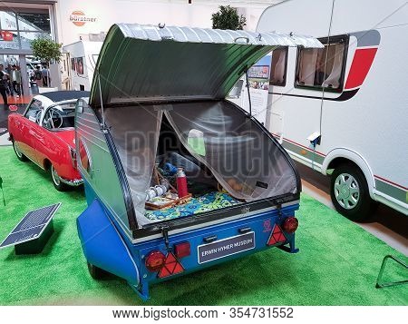 Duesseldorf, Nrw, Germany - August 29, 2018:

Duesseldorf, Nrw, Germany - August 29, 2018:
Motorhome