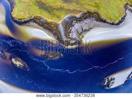 The Paradisiac Coast Between Lettermacaward And Portnoo In County Donegal - Ireland.