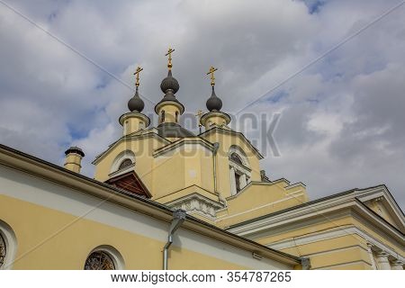 Intercession Church In Krasnoye Selo. Moscow, Russia