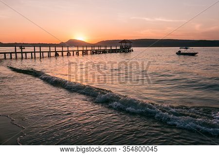The Sunset From Koh Rong Samloem, Cambodia