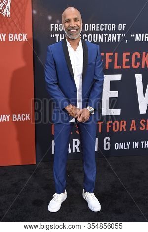 LOS ANGELES - MAR 01:  Ravi Mehta arrives for âThe Way Backâ World Premiere on March 01, 2020 in Los Angeles, CA