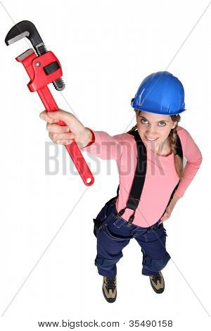 Tradeswoman 支撑管钳