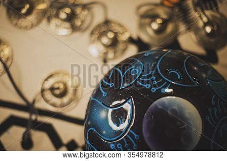 Oriental Musical Instruments Are On The Table