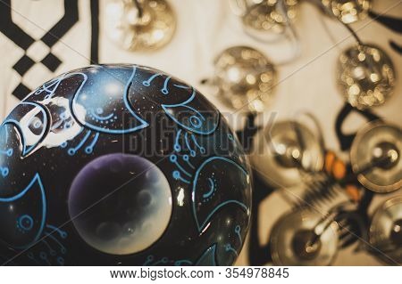 Oriental Musical Instruments Are On The Table