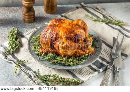 Homemade Roast Rotisserie  Chicken