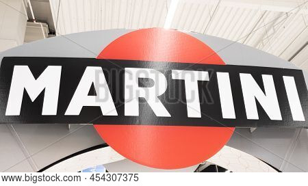 Bordeaux , Aquitaine  France - 05 01 2022 : Martini Logo Brand And Sign Text Italian Vermouth In Bar