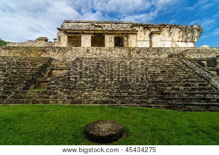 Palenque Palace schody