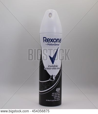 April 3, 2022 Ukraine, The City Of Kyiv Rehona Deodorant On A Light Background