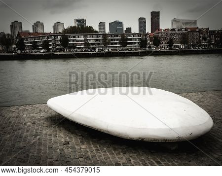 An Interesting Viewpoint In Rotterdam City, Netherlands