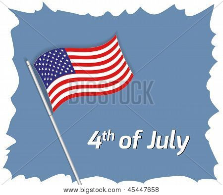 4 juli gratulationskort