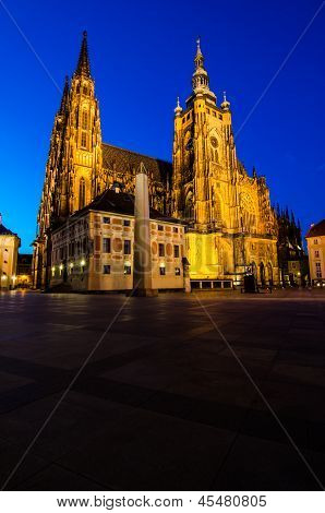 St Vitus Cathedral, Prague, Czech Republic