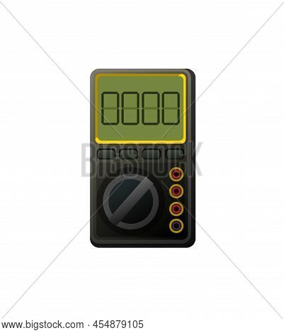 Measuring Instrument Multimeter. Tools For Electrician. Repair Of Radio Electronic And Microprocesso