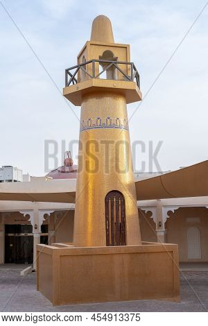 Katara, Qatar- May 15,2022 :the Golden Masjid In Katara