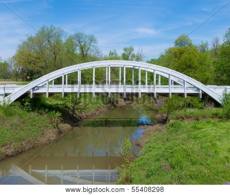 Route 66: Rainbow Arch Bridge, Riverton, KS