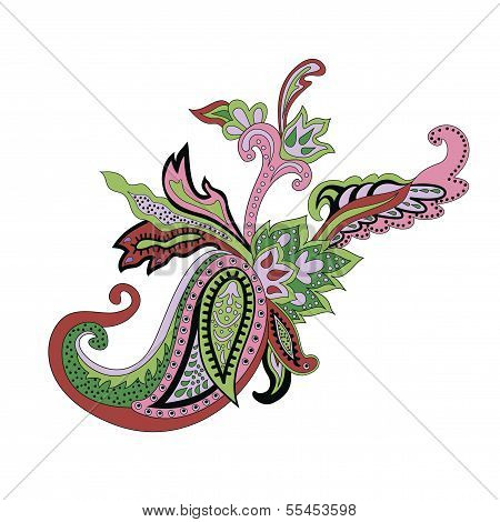 Paisley Ornament