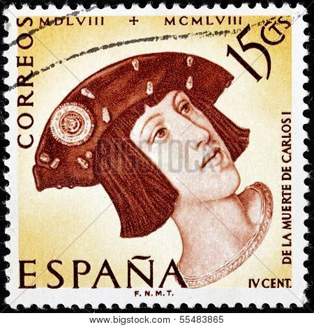 Charles V Stamp