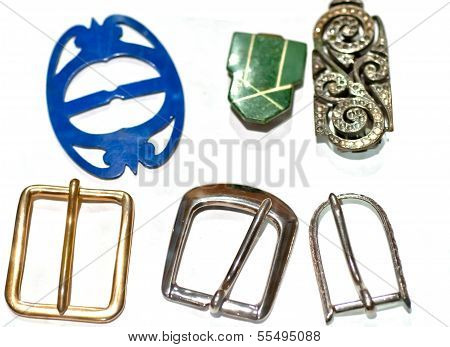 Collection Of Vintage Buckles