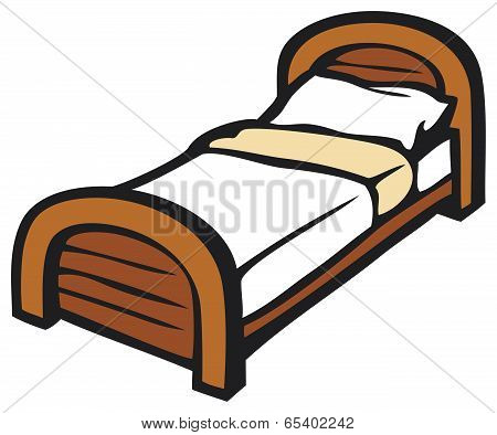 bed and pillow