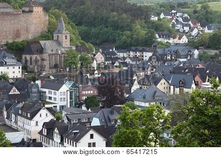 Town Dillenburg In Hesse, Germany