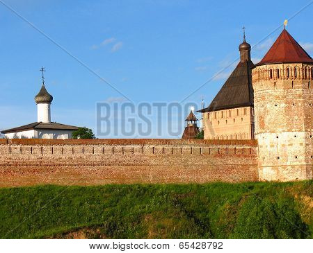 Monastery Of St. Euthymius At Suzdal, Russia