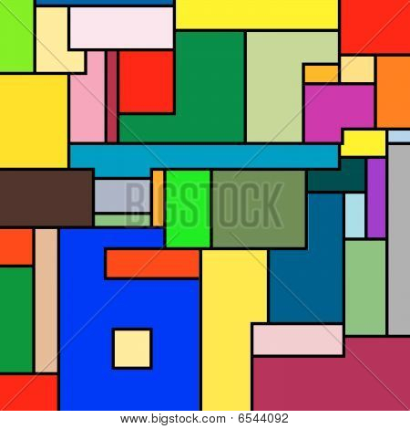 Mondrian tekstura