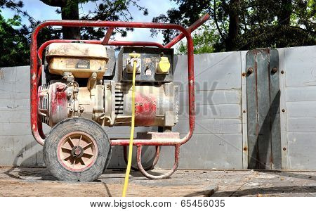 Dirty Old Portable Generator