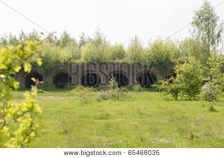Structure Of Historical Brick Furnace