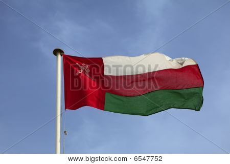 Oman nationale Flag