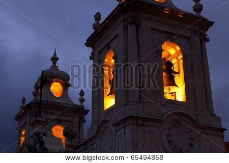 Spooky Church Bell Tower